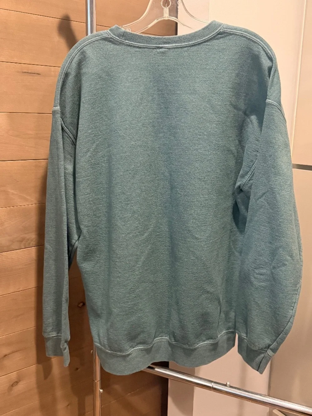 Pickleball Champ Graphic Sweatshirt Oversized Crew Neck S/M